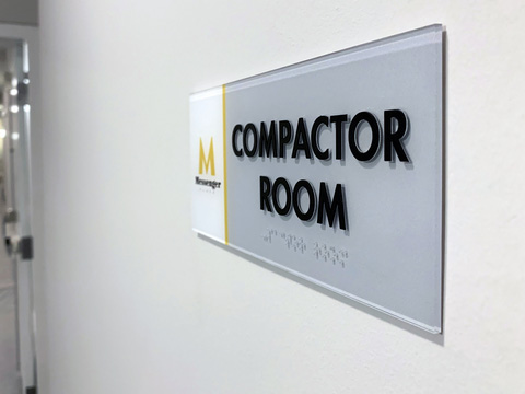 compactor room nama ruangan Sign Room