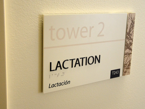 Lactation Nama Ruangan Sign Room