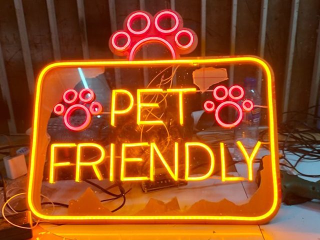 pet friendly neon flex